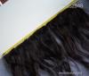 póthaj sötétbarna 4sor h.40cm valódi haj csit-csatos (249))